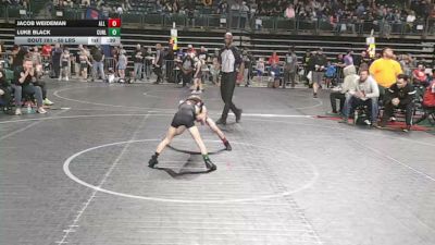 50 lbs Consi Of 8 #2 - Jacob Weideman, All I See Is Gold Academy vs Luke Black, Cunliffe?s Corner