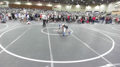 66 lbs Consi Of 8 #2 - Elliot Dominguez, Nevada Elite vs Cullen Mathews, Buckaroo WC