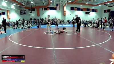 119 lbs Semifinal - Liam Bentley, New Kent vs Henry Jones, Virginia Team Predator