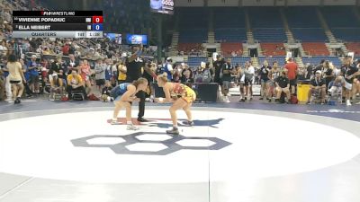 105 lbs Quarters - Vivienne Popadiuc, New Mexico vs Ella Neibert, Indiana