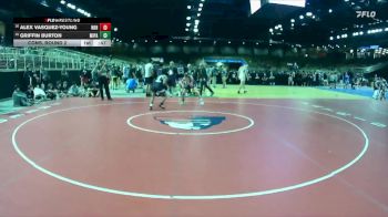 106 lbs Cons. Round 2 - Alex Vasquez-Young, North Bay Haven vs Griffin Burton, Miami Palmetto