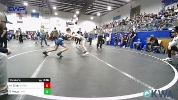 85 lbs Consi Of 4 - Mason Giberti, Mustang Bronco Wrestling Club vs Eddie Hugo, The Hall Wrestling Club