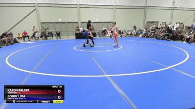 100 lbs Semis & 3rd Wb (16 Team) - Kason Palser, Nebraska vs Bobby Lima, Oklahoma Blue