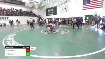 182 lbs Semifinal - Sonny Acuna, Northview vs Philip Castro, Brawley