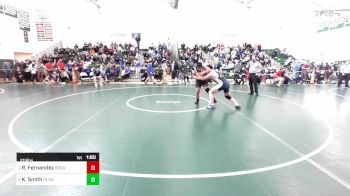 215 lbs Semifinal - Rio Fernandez, Bristol Eastern vs Kaiden Smith, New London