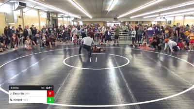 Quarterfinal - Jonathan Decurtis, Endicott vs Niko Knight, Pottsville