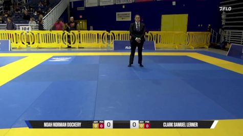 Clark Samuel Lerner vs Noah Norman Dockery 2025 Pan IBJJF Jiu-Jitsu No-Gi Championship