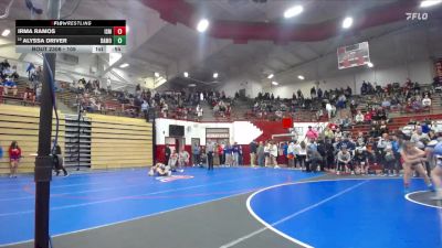 105 lbs Cons. Round 3 - Alyssa Driver, Columbia City vs Irma Ramos, Indianapolis Scecina Memorial