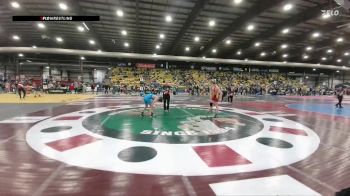 138 lbs Champ. Round 1 - Bennett Sanford, Greybull/Riverside vs Adrian Lara, Camel Kids Wrestling