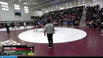 133 lbs Cons. Round 3 - Gabriel Taboa, CSU Pueblo vs Alex Alvarez, Western Colo.