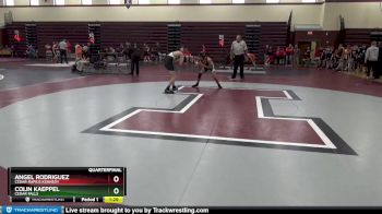 JV-2 lbs Quarterfinal - Angel Rodriguez, Cedar Rapids Kennedy vs Colin Kaeppel, Cedar Falls