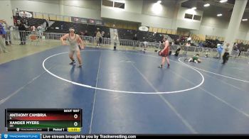 182 lbs Cons. Round 2 - Anthony Cambria, IL vs Xander Myers, OH