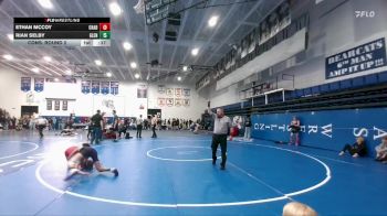 120 lbs Cons. Round 2 - Ethan McCoy, Chadron vs Rian Selby, Glenrock