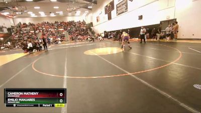 150 lbs Cons. Round 1 - Cameron Matheny, Grandview vs Emilio Manjares, Wenatchee