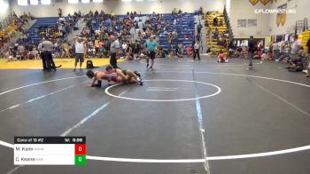 170 lbs Consi Of 16 #2 - Micaiah Keim, Wiregrass Ranch High School vs Colby Keane, Manatee