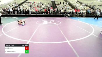 60-B lbs Quarterfinal - Matthew Bly, Mat Assassins vs Chase Simonton, Barn Brothers