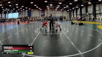 48 lbs Rd# 8- 12:30pm Saturday Final Pool - Maxwell Caudle, Maryland GOLD vs Kyan Keys, Untouchables