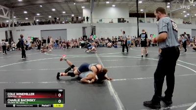 150 lbs Round 6 (8 Team) - Cole Winemiller, Team 922 vs Charlie Bacinsky, Validus WC Gold