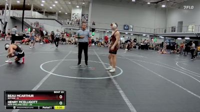 150 lbs Round 6 (8 Team) - Henry McElligott, New England Gold vs Beau McArthur, Sly Fox