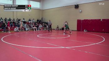 157 lbs Day 2 (round 4) - Brandon Wiepert, St. Francis B vs Bostyn Hacket, Pioneer