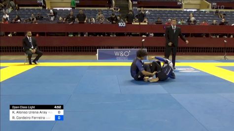 Kenneth Alonso Urena Araya vs Raphael Cordeiro Ferreira 2024 Pan IBJJF Jiu-Jitsu No-Gi Championship