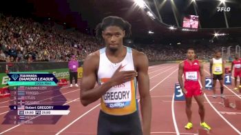 NOAH LYLES VS LETSILE TEBOGO OVER 200M! | 2025 Zurich Diamond League