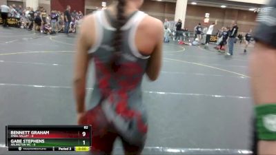 88 lbs Round 1 (4 Team) - Xuan Graham, Steel Valley vs Gabe Nettleton, Arlington WC