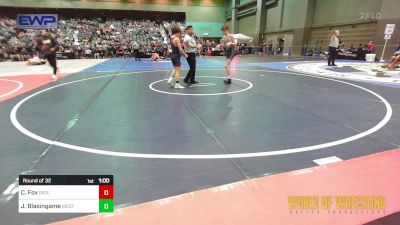 101 lbs Round Of 32 - Clark Fox, Sierra Sabers vs Jason Blasingame, Westview