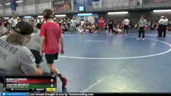 70 lbs Round 7 (8 Team) - Kash Clementi, NOLA Black vs Paxton Beckett, Alabama Elite Gold