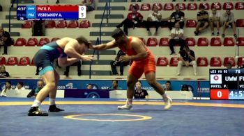 92 kg 1/4 Final - Pruthviraj Babasaheb Patil, UWW vs Adlan Bakirsoultanovitch Viskhanov, France