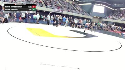 85 lbs Consi Of 8 #2 - Blake Brassington, Mahanoy City vs Javier Franco, Quakertown