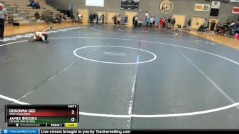 125 lbs Cons. Round 2 - Donovan Gee, West Anchorage vs JAMES BROOKS, Chugiak High School