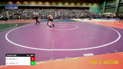 135 lbs Round Of 128 - Nathan Partida, California Grapplers vs Aidan Larson, Hermiston Wrestling