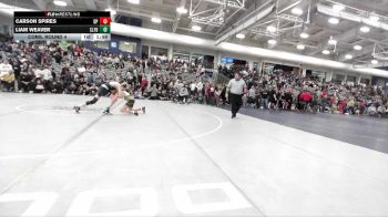 106 lbs Cons. Round 4 - Carson Spires, Desert Peaks vs Liam Weaver, Clearfield