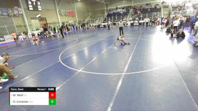 46 lbs Cons. Semi - Waylon Reid, East Idaho Elite vs Oaken Lorance, Sanderson Wrestling Academy