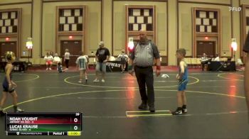49 lbs Semis & 1st Wrestleback (8 Team) - Lucas Krause, SVRWC Silver vs Noah Vought, Armory WA Red