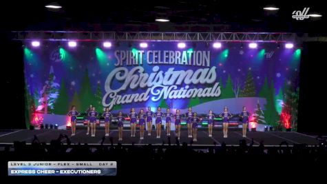 Express Cheer - Executioners [2025 L3 Junior - Flex - Small Day 2] 2025 Spirit Celebration Christmas Grand Nationals