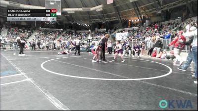 49 lbs Consi Of 8 #1 - Jackson Rosholt, Piedmont vs Gunner Brooks, Duncan Demon Wrestling