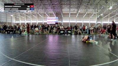 150 lbs Champ. Round 1 - Brennan Cardenas, California vs Jeremy Lorimor, Mile High Wrestling Club