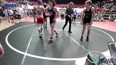 112 lbs Rr Rnd 3 - Joshua Ingvalson, Heat vs Caleb Miller, Fort Gibson Youth Wrestling