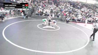 5A 155 lbs Champ. Round 1 - Ruby Lindstrom, Salem Hills vs Erica Parrish, Olympus