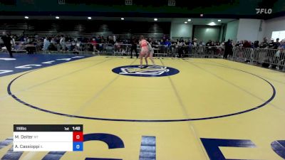 118 lbs Round Of 64 - Madalyn Deiter, MT vs Angelina Cassioppi, IL