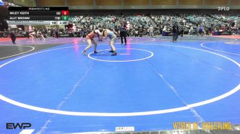 175 lbs 7th Place - Miley Keith, Oakdale vs Ally Brown, Tulare Titans Wrestling Club