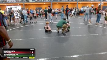 55 lbs Round 2 - Hayden Warlick, Suplex City Raptors vs Colton Lacy, LWC: Raiders