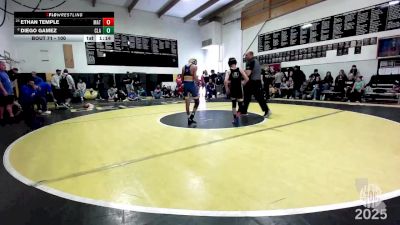 100 lbs Champ. Round 1 - Ethan Temple, MatTime vs Diego Gamez, Clark