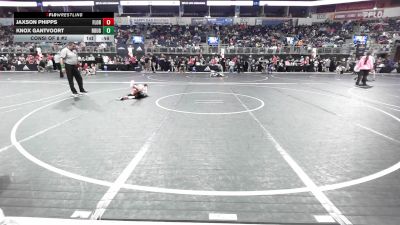 49 lbs Consi Of 8 #2 - Jaxson Phipps, Florida National Wrestling Team vs Knox Gantvoort, Rough Riders