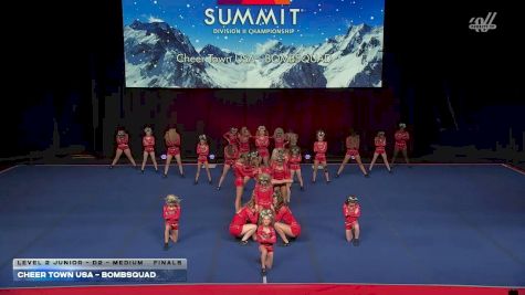 Cheer Town USA - Bombsquad [2026 L2 Junior - D2 - Medium Finals] 2026 The D2 Summit