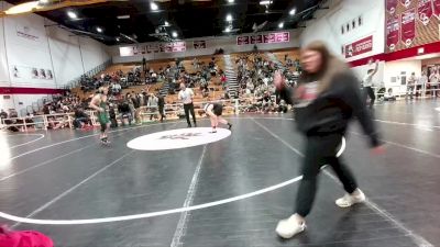 157 lbs Champ. Round 1 - Kyler Loomis, Riverton vs Maddux Hintz, Green River