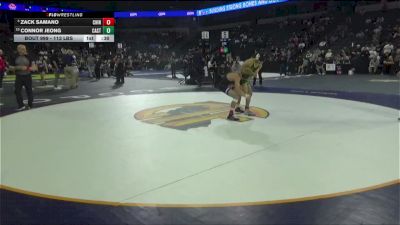 113 lbs Consi Of 8 #2 - Zack Samano, Chino (SS) vs Connor Jeong, Castro Valley (NC)