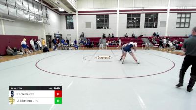 175 lbs Consi Of 4 - TC Wills, All Saints Episcopal vs John Martinez, St. Paul's School